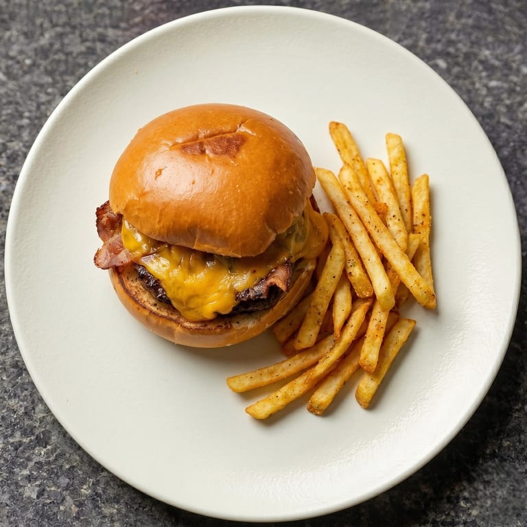 Indulge in Our Cheeseburger